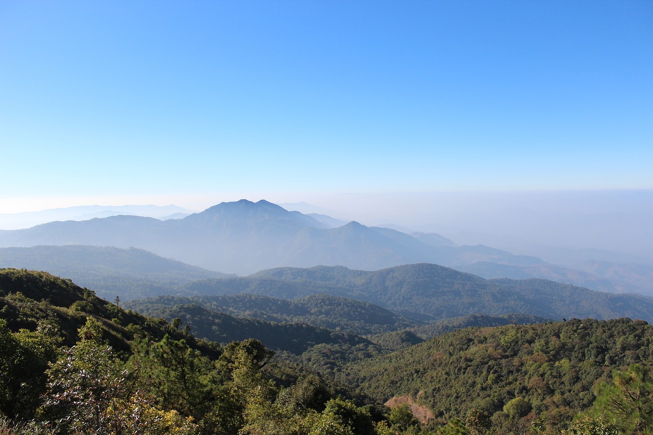 Mountains around Chiang Mai